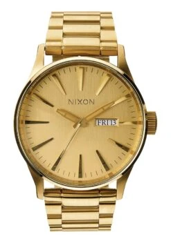 NIXON Sentry SS 42mm In Gold Watch