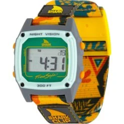 Freestyle Shark Clip Tribal Sunset In Multi Watch