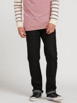 Volcom Denim Solver Modern Fit In Black