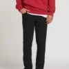 Volcom Denim Vorta Slim Fit Jeans In Blackout (Bko)
