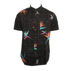Billabong Sundays Floral In Blac Woven Shirt