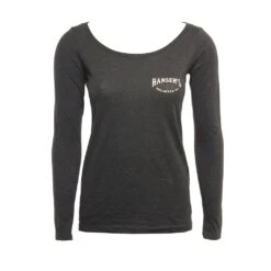 Paradise Scoop LS In Black Shirt