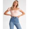 Billabong Paradise Love Top In Peaches Shirt