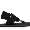 Sanuk Yoga Sling 2 In Black Sandals