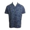 Quiksilver Floral Lake In Navy Blue Iris Floral Lake (Btl6) Woven Shirt