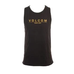 Volcom Ninetyone In Black Tank Top
