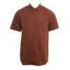 Volcom Milton In Mahogany Woven Shirt