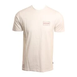 Rip Curl Driven Box In White Shirt
