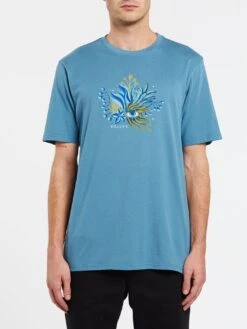 Volcom Kelpless In Blue Shirt