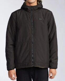 Billabong Switchback Reversible In Black Jacket
