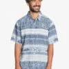 Quiksilver Laki Maikai In Blue Woven Shirt