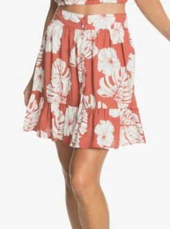 Roxy Higher Love Mini In Marsala Isha (Mpd6) Skirt