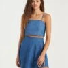 Billabong Tropics In Blue Skirt