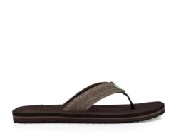 Sanuk Drop-In TX In Brown Sandals