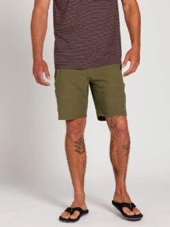 Volcom Misunderstoned Hybrid In Military (Mil) Shorts