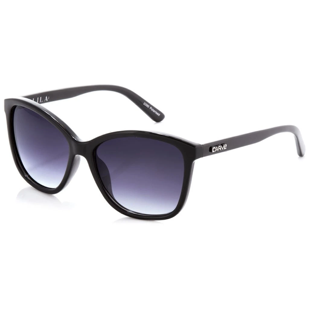 Lila Polarized In Black Sunglasses