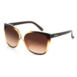 Sheree Polarized In Brown Sunglasses