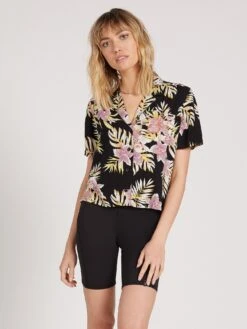 Volcom Gen Wow Short Sleeve In Black Shirt