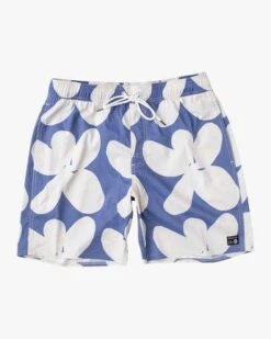 RVCA Elder 17" Elastic Trunk In Floral (Flr) Boardshort