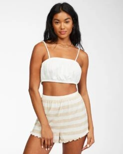 Billabong Breeze By Knit In Neutral Shorts