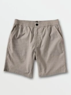 Volcom Eyesym Elastic Waist In Stone Shorts