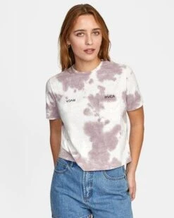 RVCA Small Short Sleeve In Tie Dye Shirt