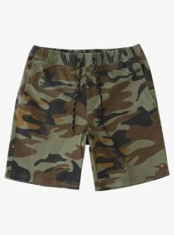 Quiksilver Cabo Shore In Waterman Camoflage Shorts