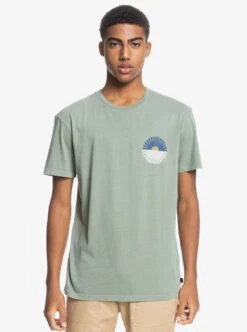 Quiksilver Crescent City Organic In Blue Shirt