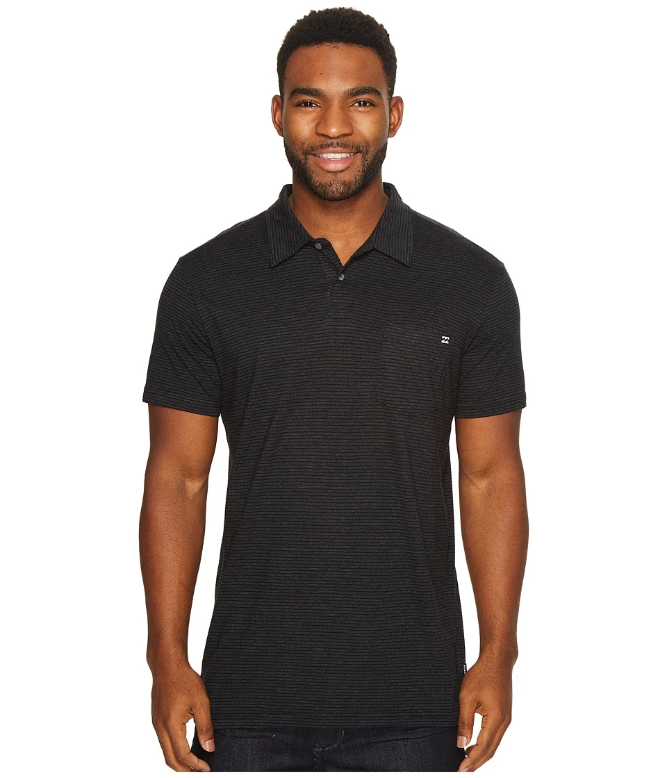 Billabong Standard Issue Polo (black Heather)