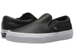 Vans Classic Slip-on Dx ((tumble Leather) Black/true White)