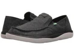 Sanuk Vagabond Tripper Grain Slub (black Slub)