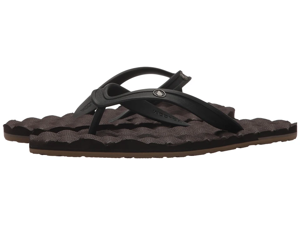 Volcom Recliner Rubber 2 Sandal (brown Combo)