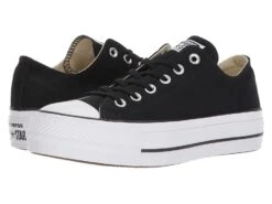 Converse Chuck Taylor(r) All Star Canvas Lift (black/garnet/white)