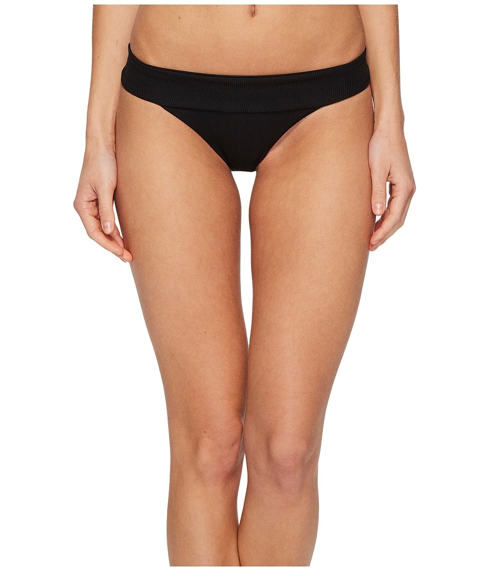 Ridin' High Ribbed Veronica Bottom (black)