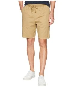 RVCA A.t. Dayshift Elastic Shorts (dark Sand)