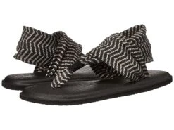 Sanuk Yoga Sling 2 Prints (black/natural Congo)