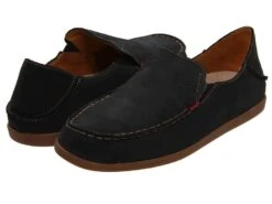 OluKai Nohea Nubuck (black/tan)