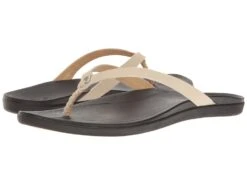 OluKai Ho'opio Leather (tapa/black)