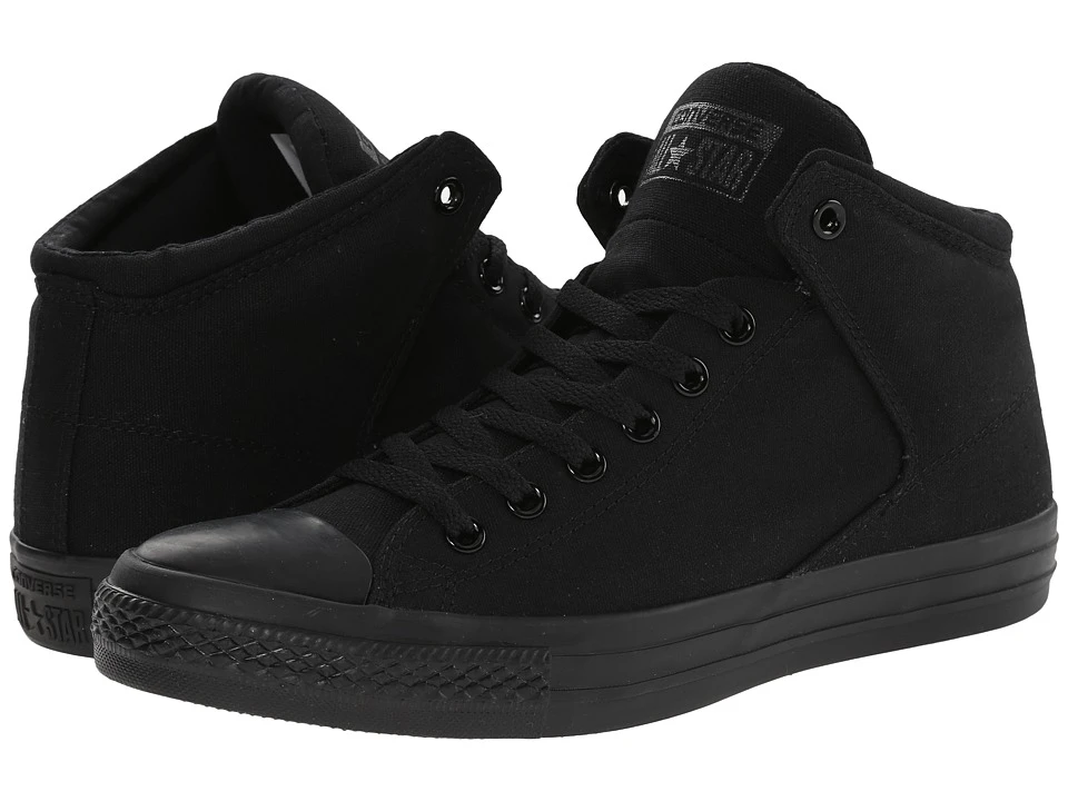 Converse Chuck Taylor All Star High Street Mono Canvas Hi (black/black/black)
