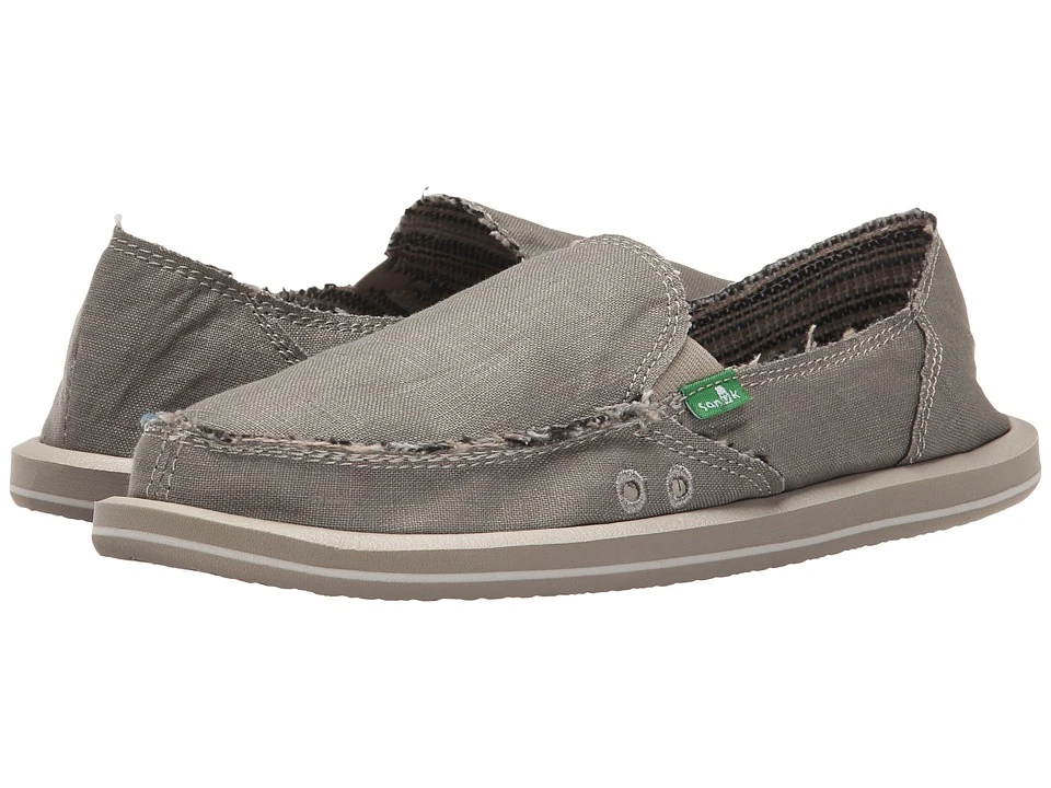 Sanuk Donna Hemp (olive Grey)